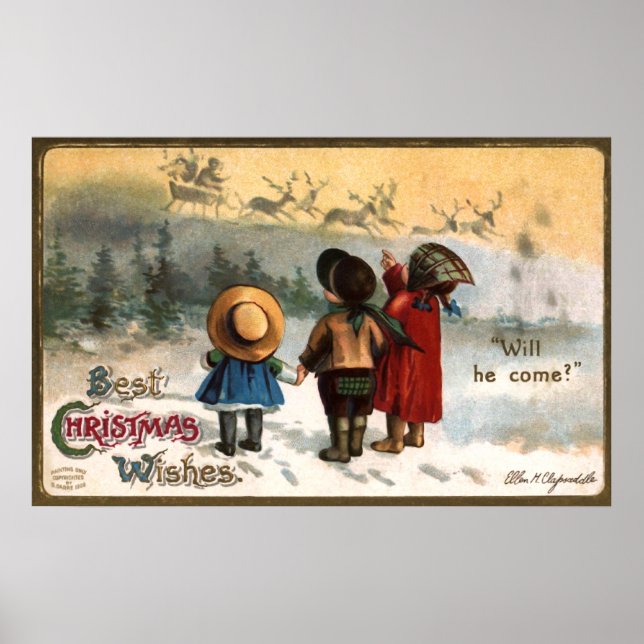 Ellen H. Clapsaddle: Kommer komen Poster (Framsidan)