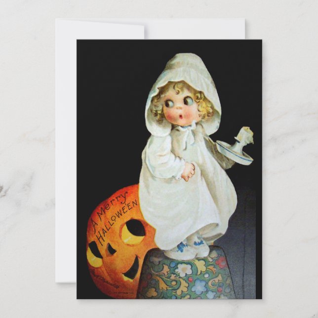 Ellen H. Clapsaddle: Little Girl with Candle (Framsida)