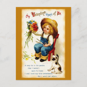 Ellen H. Clapsaddle: Valentine Boy Helg Vykort