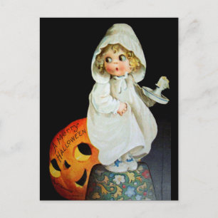 Ellen H. Kluffare: Little Girl med Candle Vykort