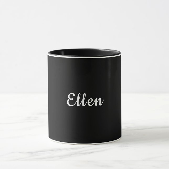 Ellen Namn typografi Personligt Present  Mugg (Center)