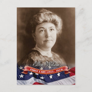 Ellen Wilson, First Dam i USA Vykort