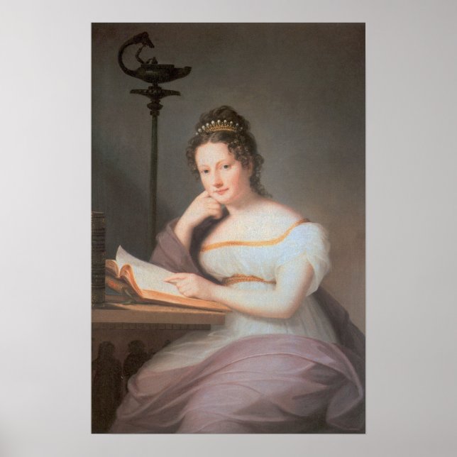 Ellenrieder - Amalie Von Baden Poster (Framsidan)