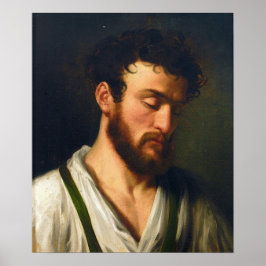 Ellenrieder - Porträtt av en elak ung man Poster