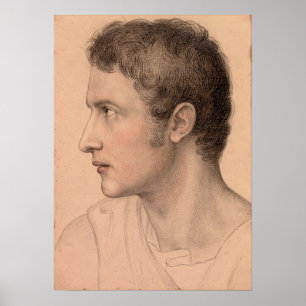 Ellenrieder - Young Man in Profile from the Lämnat Poster
