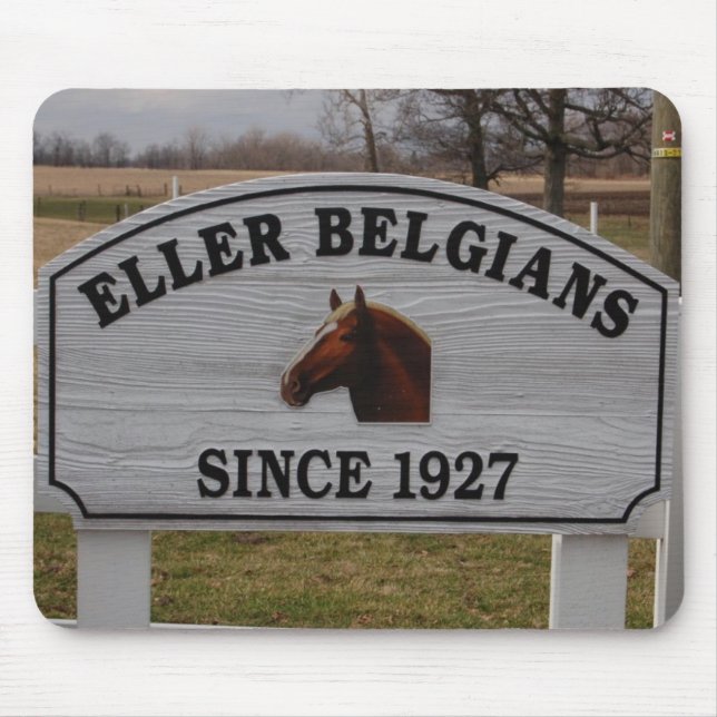 Eller belgare Mousepad Musmatta (Framsidan)