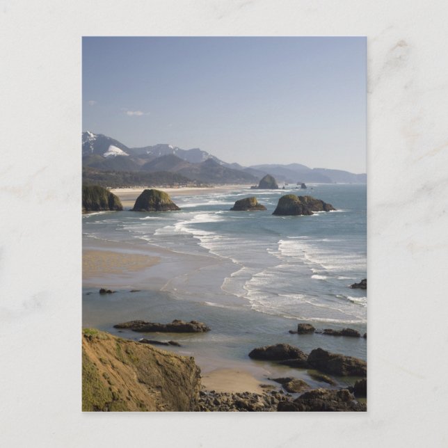 ELLER, Oregon Kusten, Ecola State Park, vy över Vykort (Framsida)