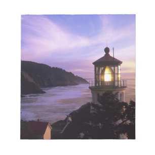 ELLER, Oregon-kusten, Heceta Head fyr, på Anteckningsblock