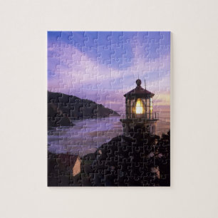 ELLER, Oregon-kusten, Heceta Head fyr, på Pussel