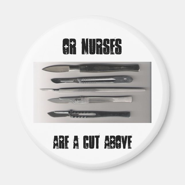 ELLER sjuksköterska Magnet (Framsidan)