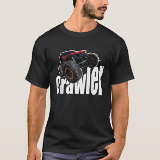 eller spår sten som kryper utanför sten crawlning t shirt