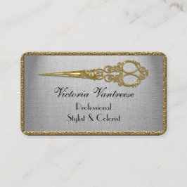 Elles skuggar Velmont Scissor den eleganta Visitkort