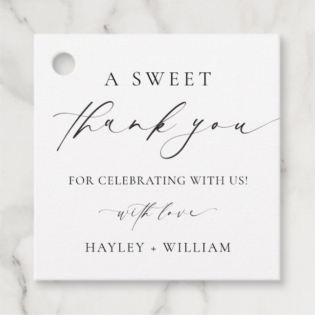 Ellesmere A Sweet Tack Gåvor Etiketter (Framsida)