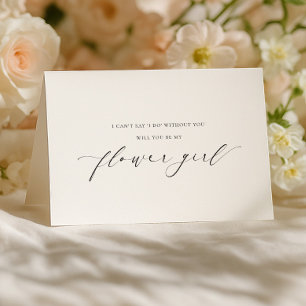 Ellesmere Flower Girl Förslag Viket Kort