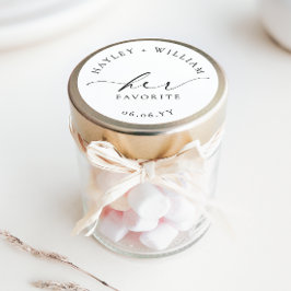 Ellesmere Hennes Favorit Runt Klistermärke