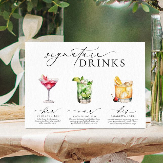 Ellesmere Modern Minimal Signaturdrycker Skylt (Skapare uppladdad)