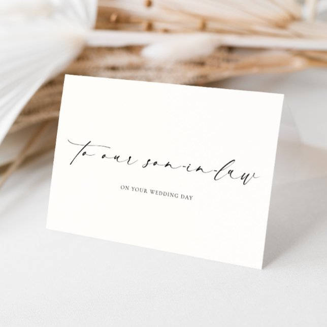 Ellesmere Our My Son-In-Law Wedding Day Kort (Skapare uppladdad)