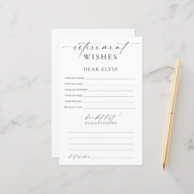 Ellesmere Pension Önskemål (Fram/Back In Situ)