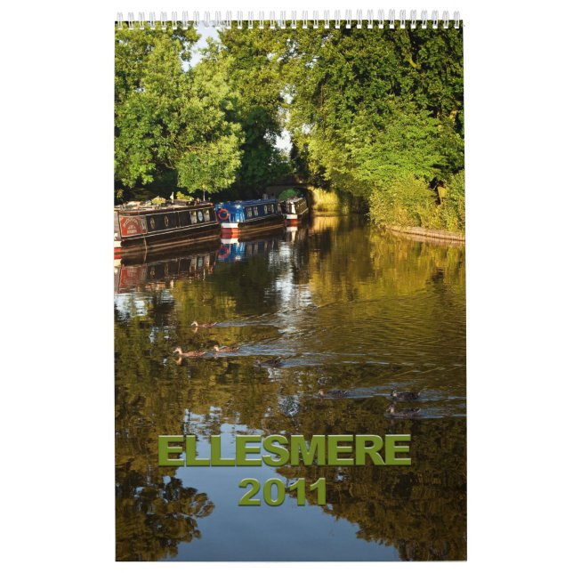 Ellesmere Shropshire kalender (Omslag)