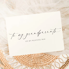 Ellesmere till Bröllopsdagen Mina farföräldrar Kort