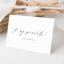 Ellesmere till Bröllopsdagen Mina föräldrar Kort