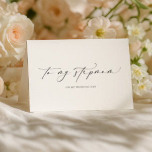 Ellesmere till Bröllopsdagen Stepmamma Kort