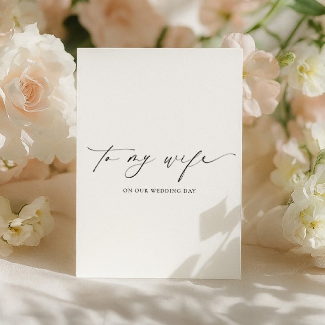 Ellesmere till min Bröllopsdag Kort (Skapare uppladdad)