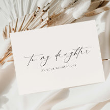 Ellesmere till min dotterdotter Bröllopsdag