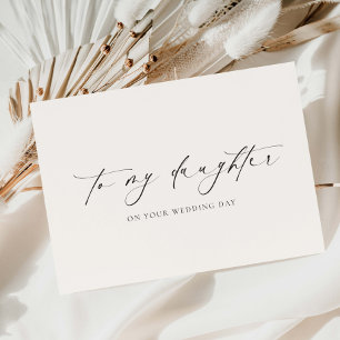 Ellesmere till min dotterdotter Bröllopsdag Kort