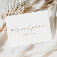 Ellesmere till min Maid of honor-Bröllopsdag
