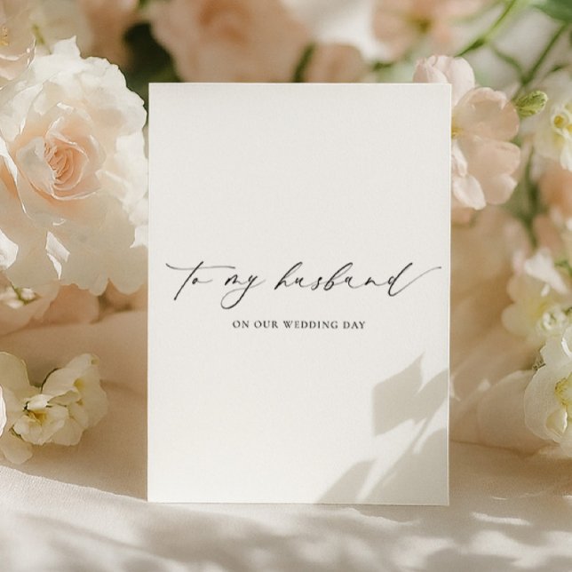 Ellesmere till min Make-Bröllopsdag Kort (Skapare uppladdad)