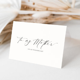 Ellesmere till min Mor-Bröllopsdag Kort