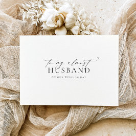 Ellesmere till min nästan Make Bröllopsdag Kort