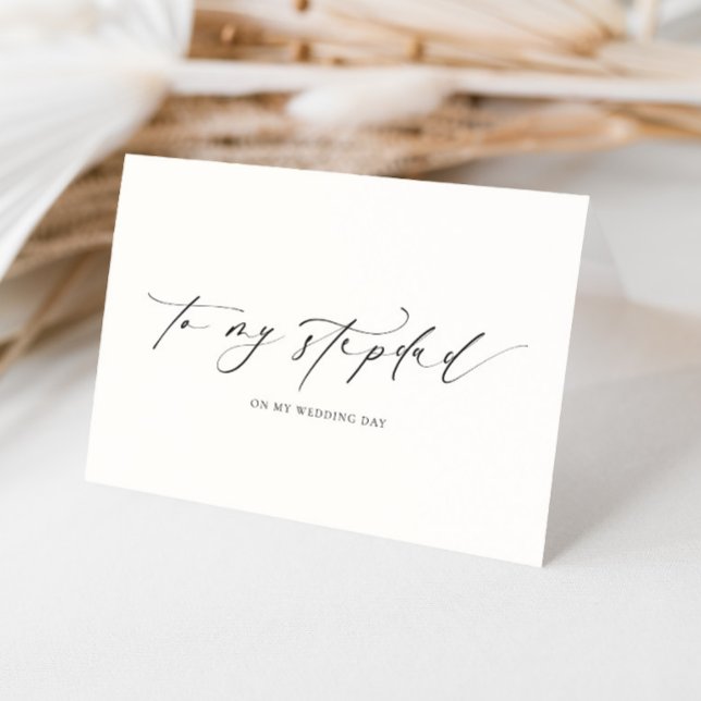 Ellesmere till min Stepdad Bröllopsdag Kort (Skapare uppladdad)