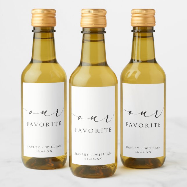 Ellesmere Vår favoritförmån Vinetikett (Flaskor)