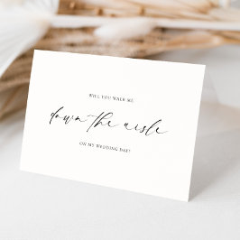 Ellesmere Walk Me Down Aisle Frieri Kort