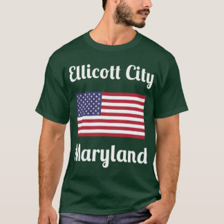 Ellicott City Maryland Snyggt Prints2 T Shirt