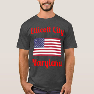 Ellicott City Maryland Snyggt Prints T Shirt