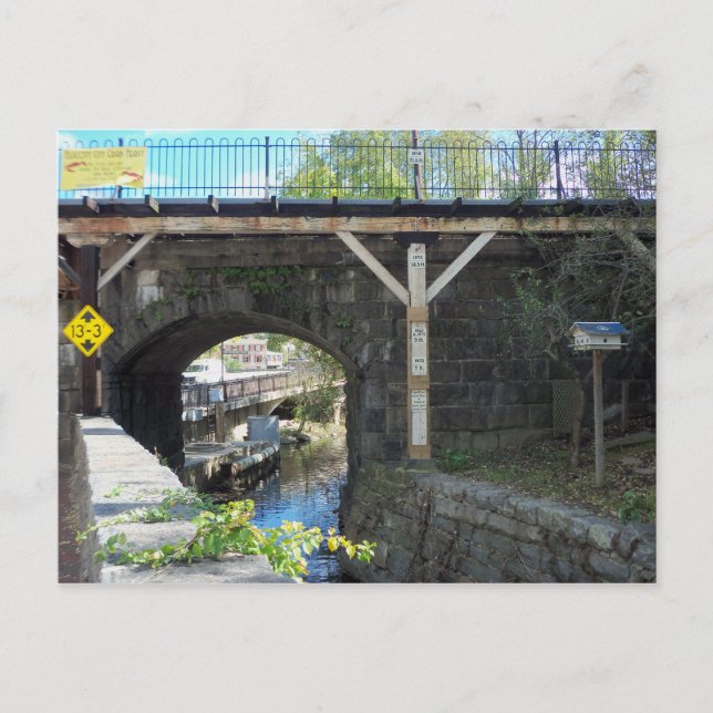 Ellicott City Railway Overpass Vykort (Framsida)