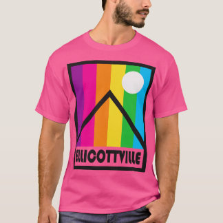 Ellicottville New York Souvenir Gift Rainbow Mount T Shirt