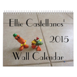 Ellie Castellanos väggkalender 2015 Kalender