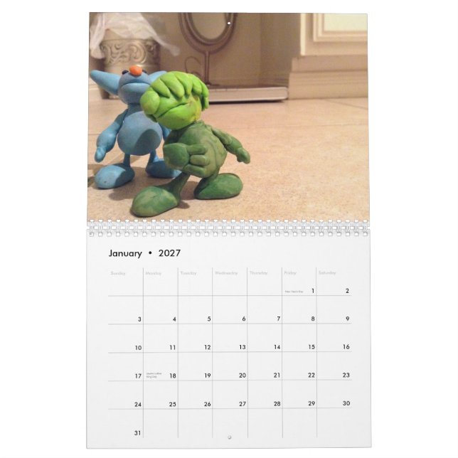 Ellie Castellanos väggkalender 2015 Kalender (Jan 2027)