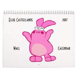 Ellie Castellanos väggkalender 2017 Kalender
