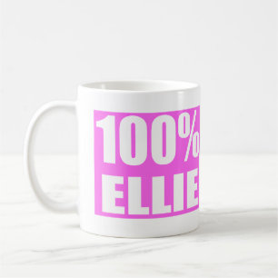 Ellie namn kaffemugg