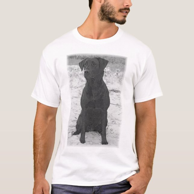 Ellie på stranden t-shirt (Framsida)