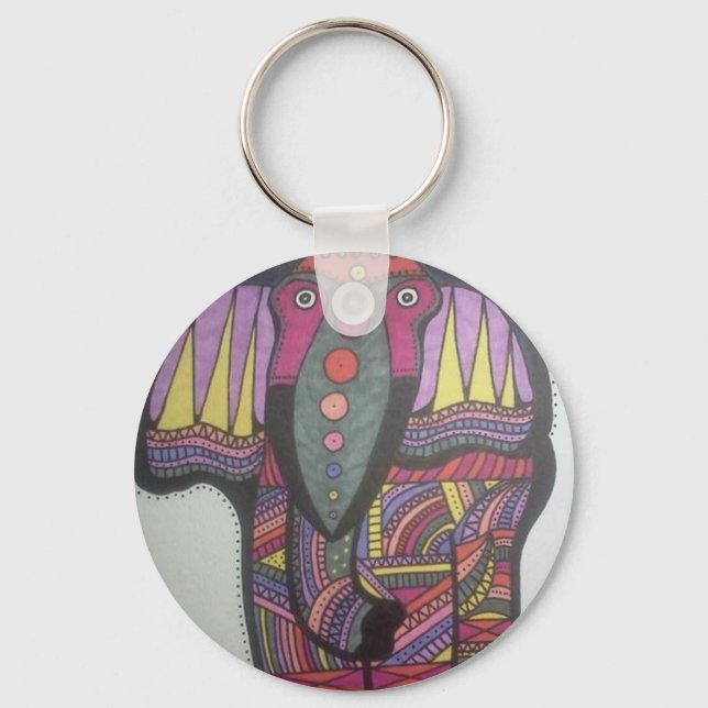 Ellie-Phant Nyckelring (Framsida)