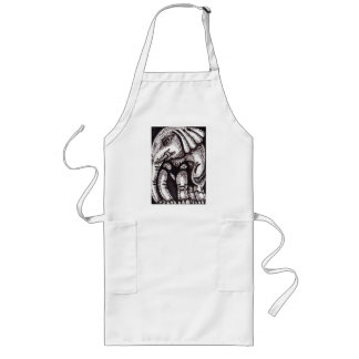 Ellie the Elephant Långt Förkläde