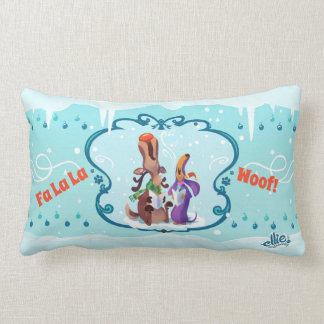 Ellie Wienerdog® WeenDeer Helgdag Lumbarkudde