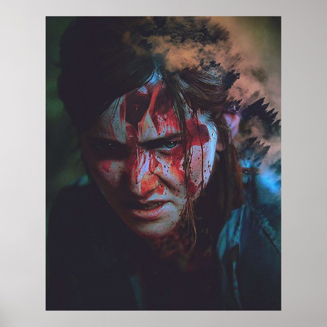 Ellie Williams The Last of US 2 Poster (Framsidan)