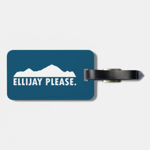 Ellijay Georgia Snälla Bagagebricka